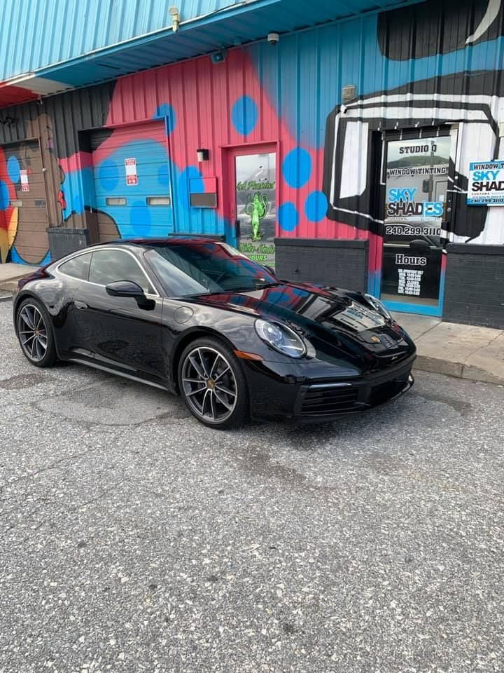 Sky Shades Customs shop interior