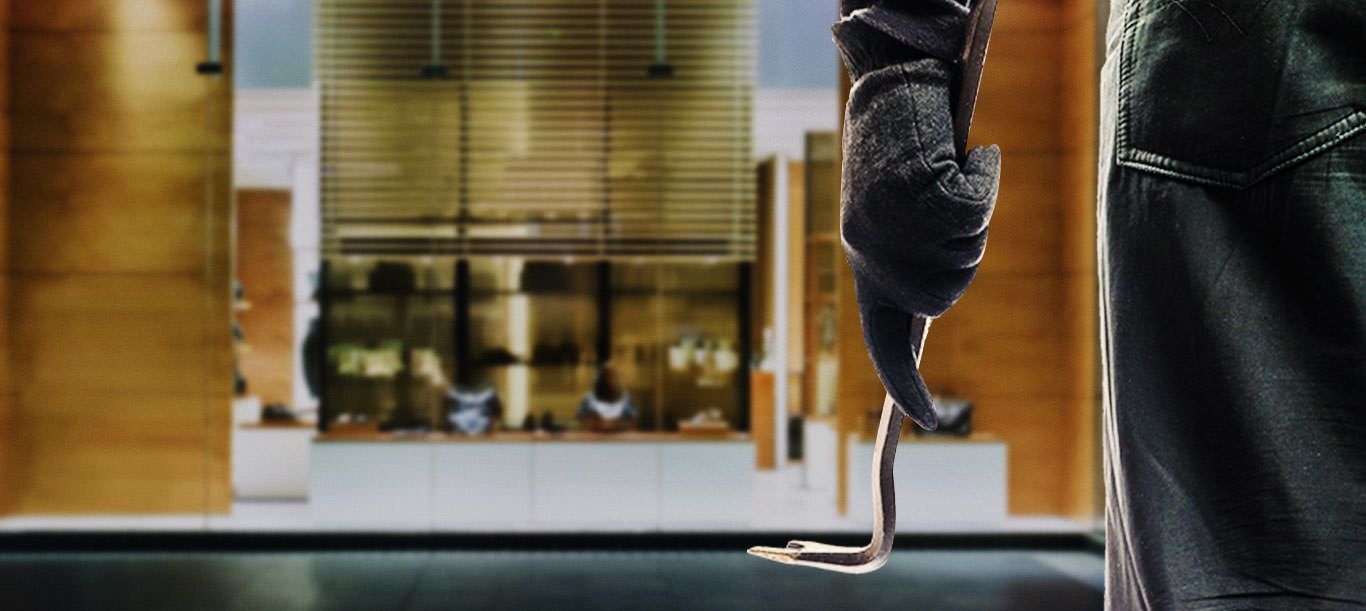 Commercial security window film